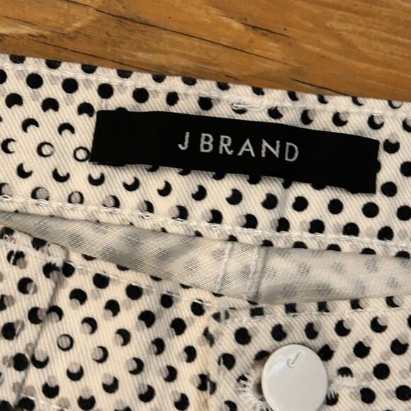 Nwt- J. BRAND Ombre Dot Cut-Off Denim Shorts-27 - Picture 4 of 5